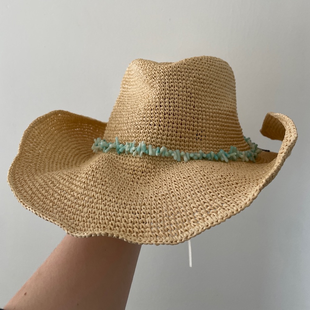 Hatattack Raffia Adjustable Brim Sun Hat - image 1